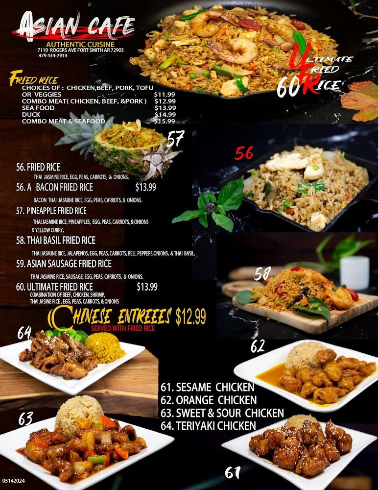 Asian Cafe #59. Asian Sausage Fried Rice