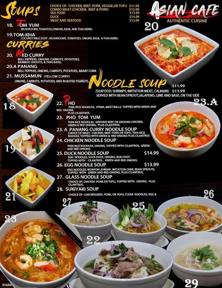 Asian Cafe Menu image 3