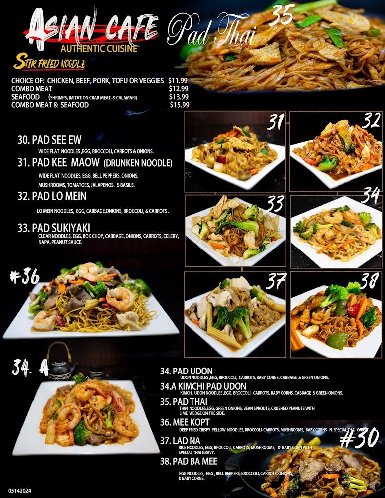 Asian Cafe Menu image 4